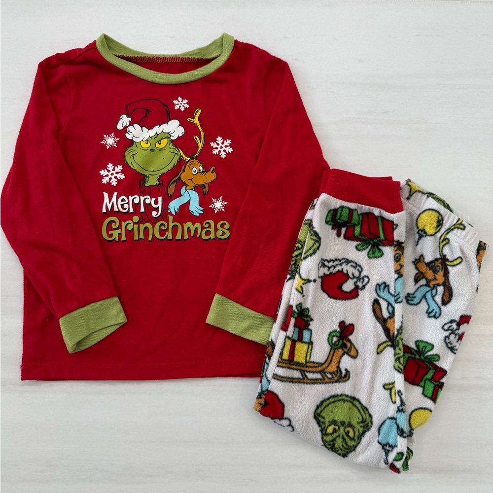 Grinch PJ’s, Unisex- 5T